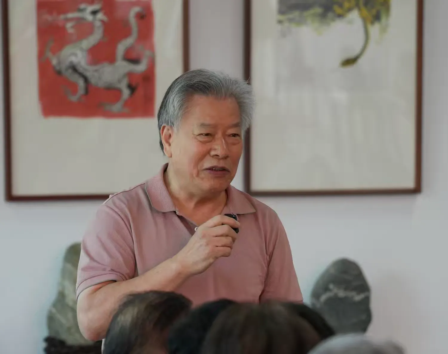 简篇-“十方草堂”开园暨“缘起丹青—任賢義教授 张军博教授中国画联展”、“中华奇石展”启幕