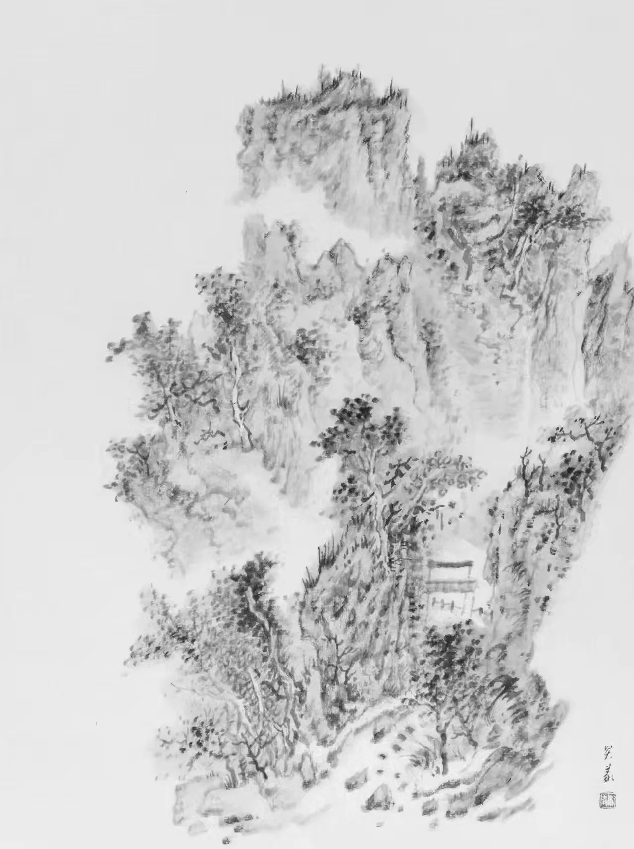 简篇-“十方草堂”开园暨“缘起丹青—任賢義教授 张军博教授中国画联展”、“中华奇石展”启幕