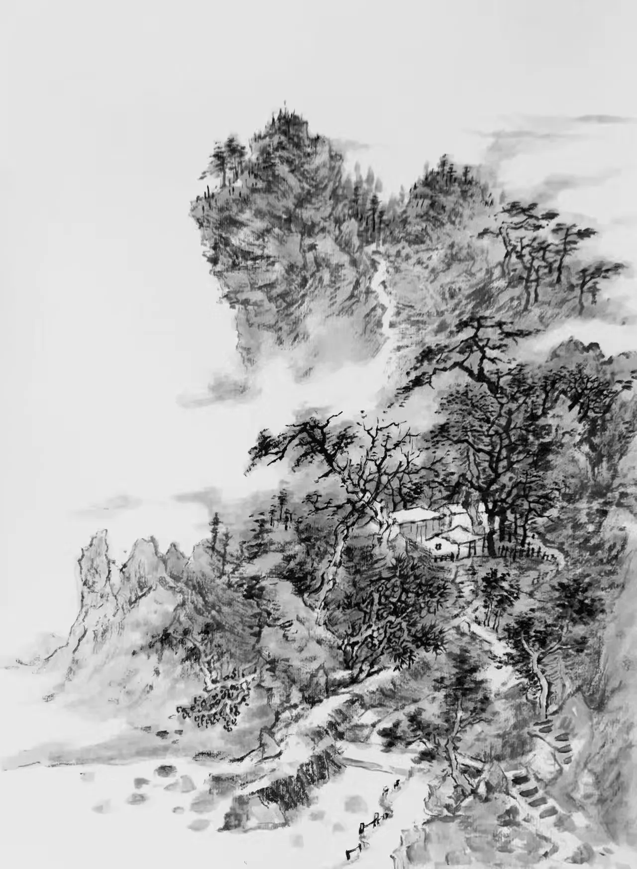 简篇-“十方草堂”开园暨“缘起丹青—任賢義教授 张军博教授中国画联展”、“中华奇石展”启幕