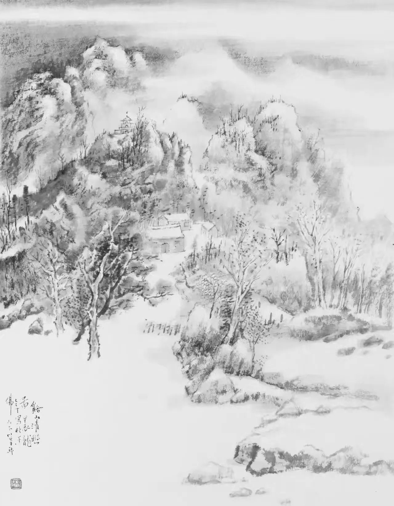 简篇-“十方草堂”开园暨“缘起丹青—任賢義教授 张军博教授中国画联展”、“中华奇石展”启幕